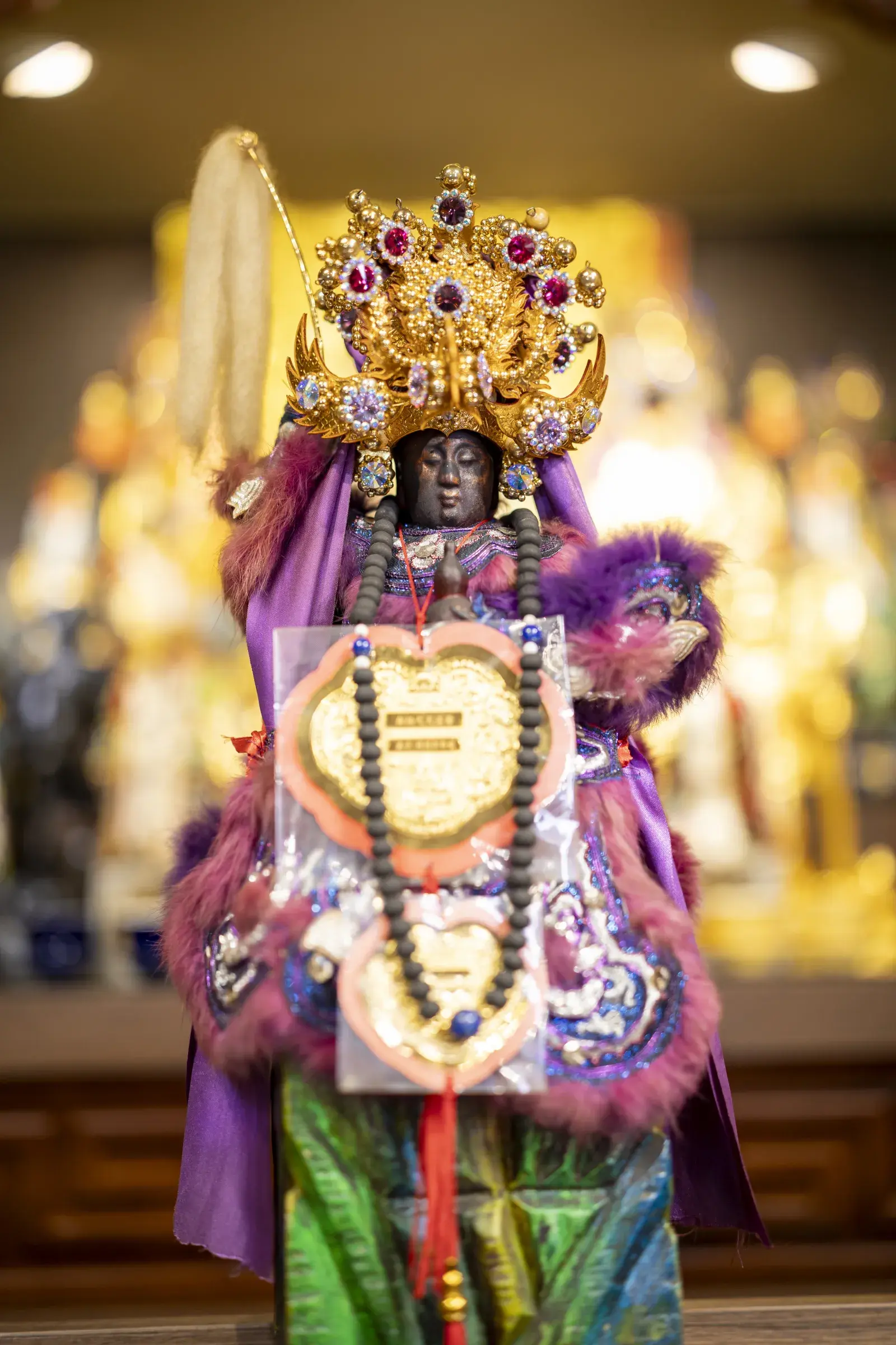 無極九天道母大天尊正面