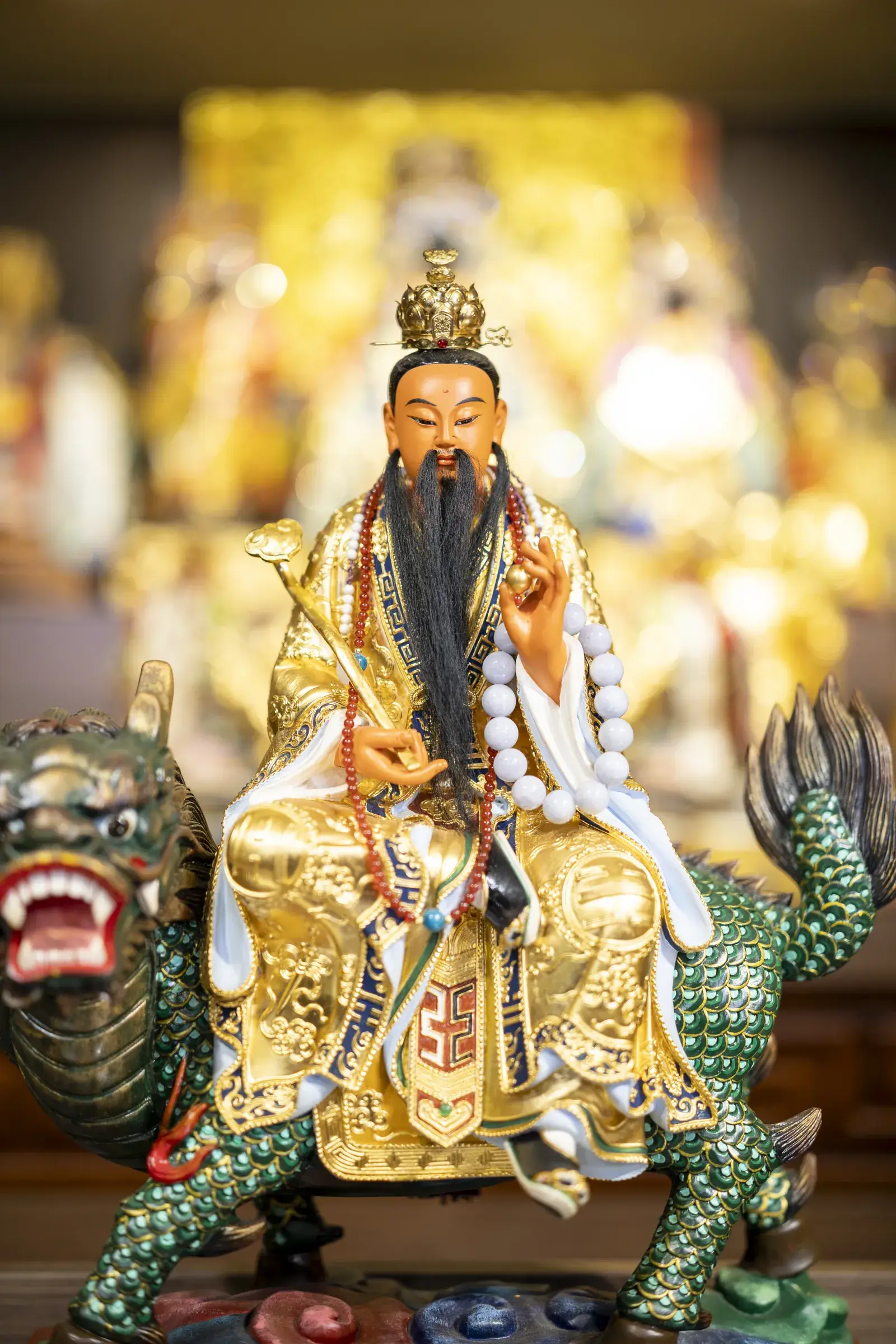 三救苦－朱陵拔度天尊正面