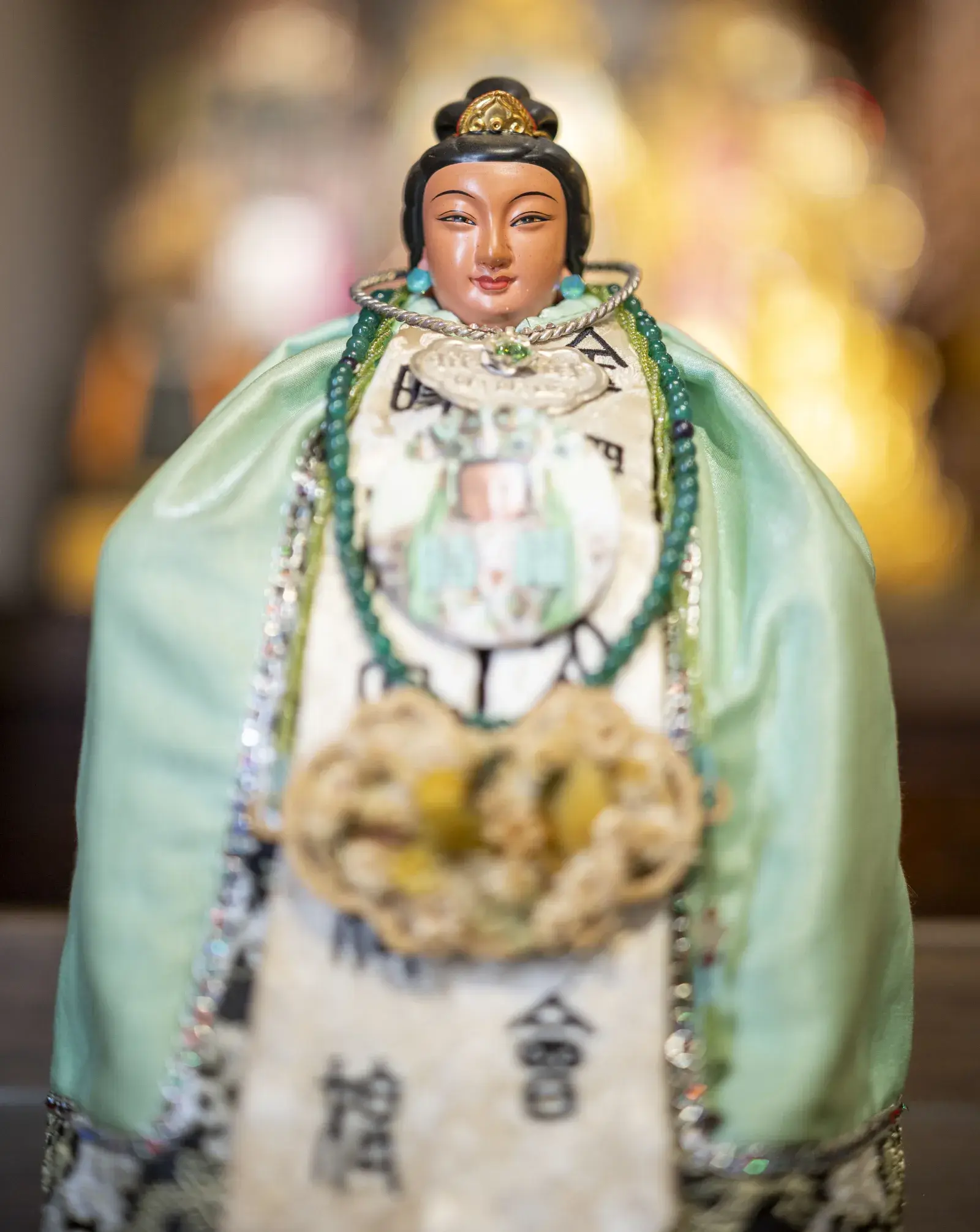 天女-時權四娘娘正面