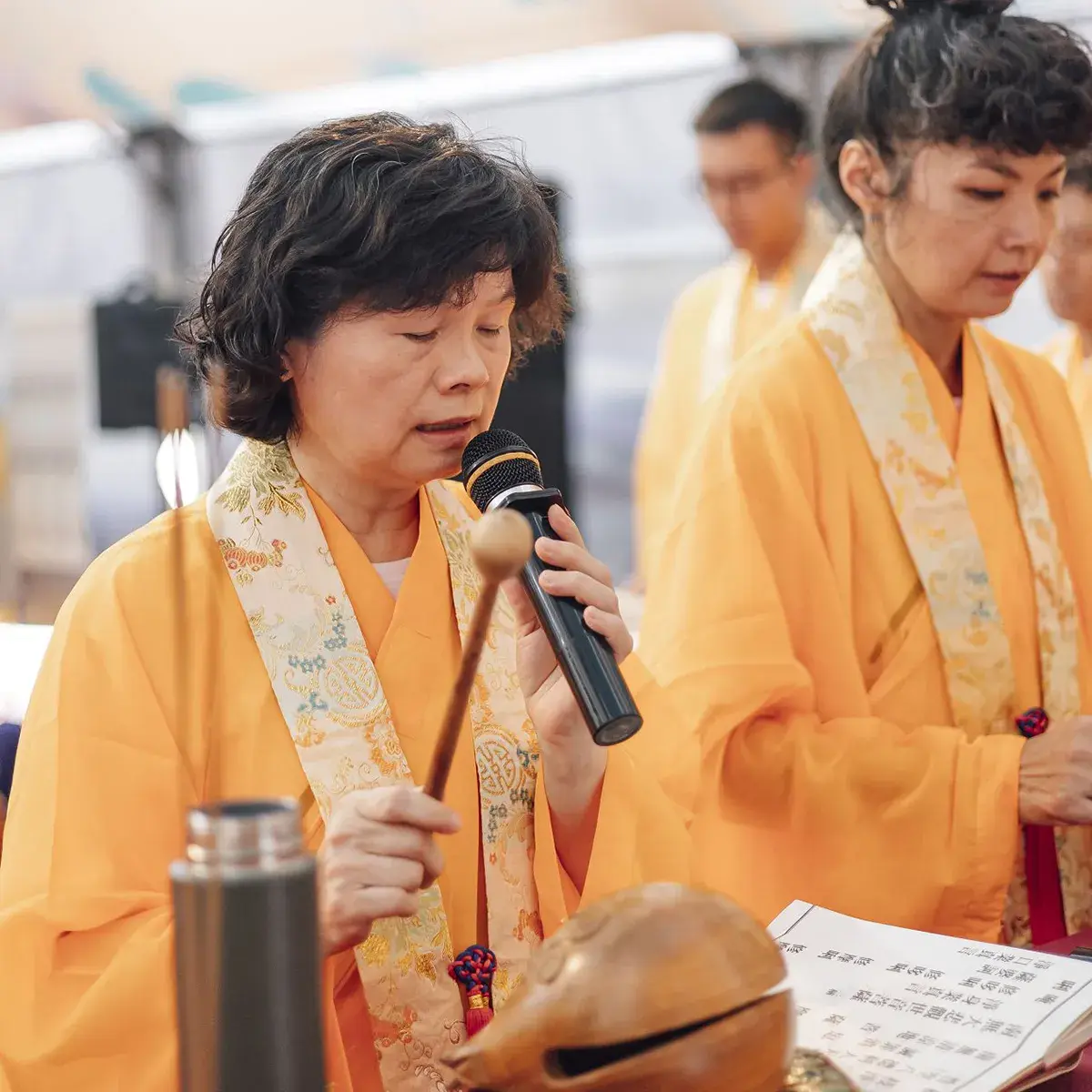 16誦經組長謝秀玲